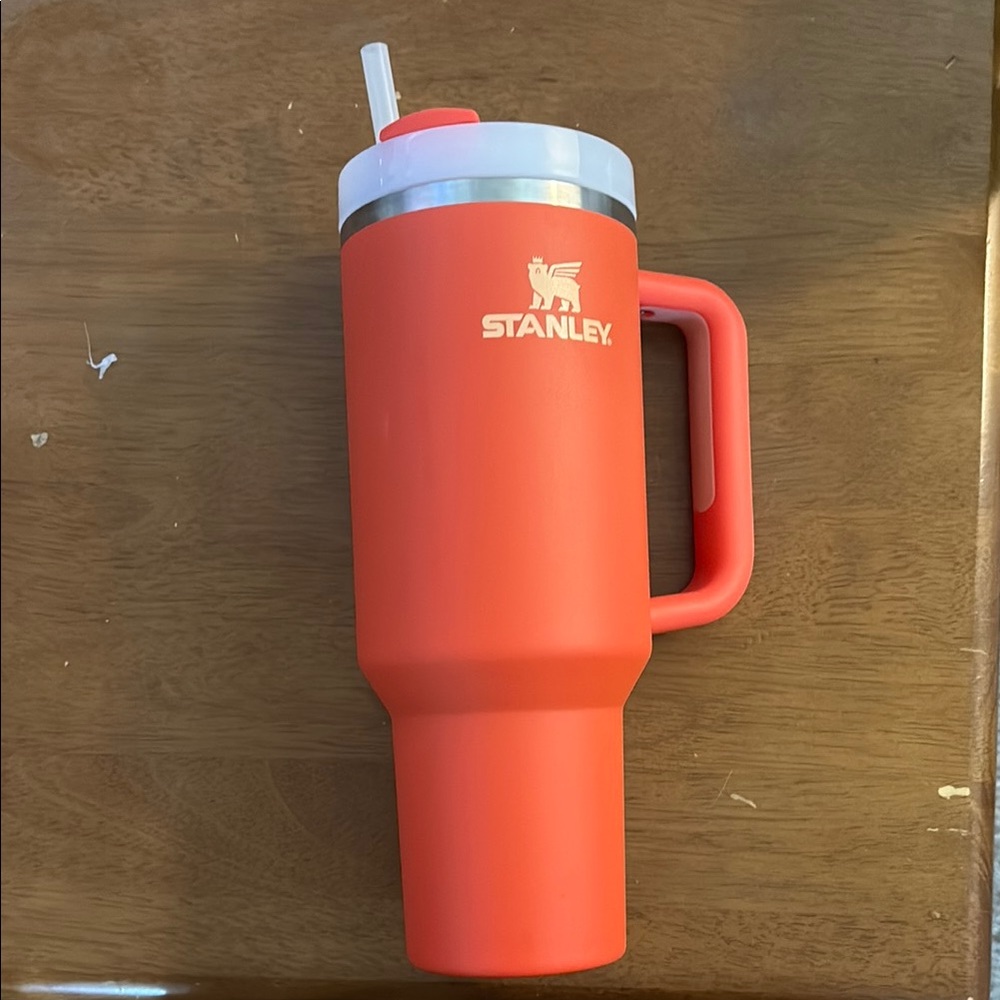 Stanley Orange Insulated Mug with Handle